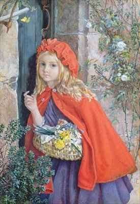 Little Red Riding Hood 1862 by William Robert Symonds