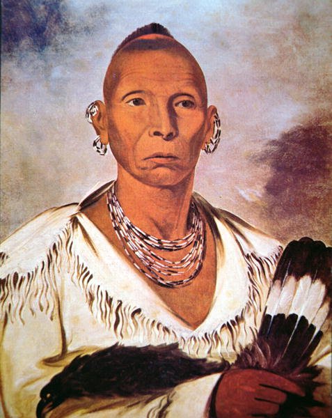 Portrait of Black Hawk, Indian Chief