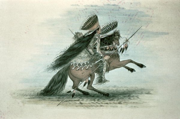 Warrior of the Crow Tribe