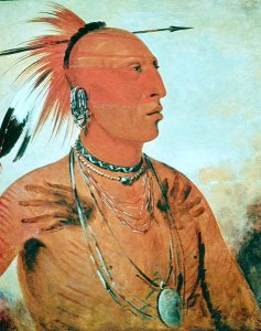 'White Cloud', Head Chief of the Iowas, 1844-45