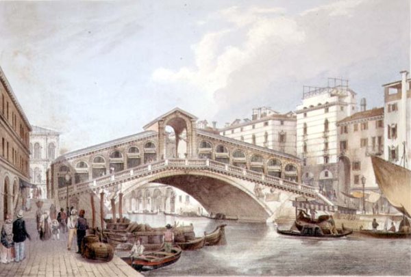 The Ponte di Rialto, Venice