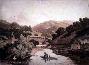 River Scene in Devonshire