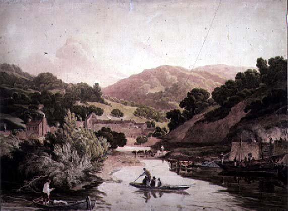 River Scene in Devonshire