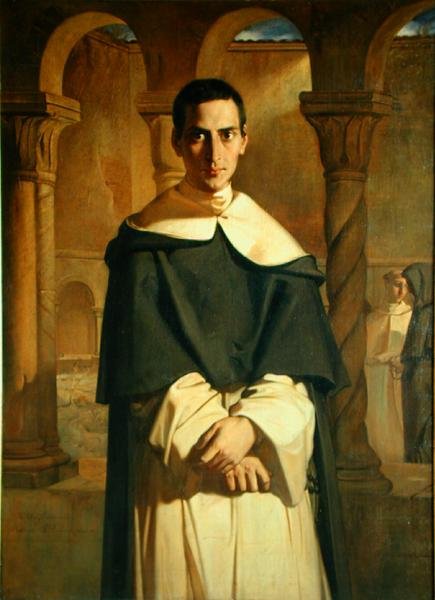 Portrait of Jean Baptiste Henri Lacordaire (1802-61), French prelate and theologian, 1841