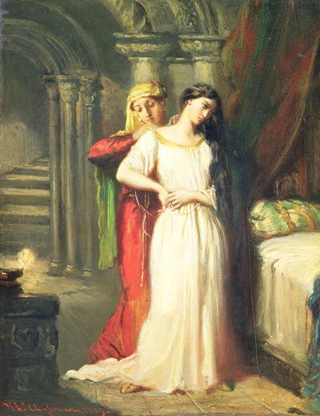 Desdemona Retiring to her Bed, 1849