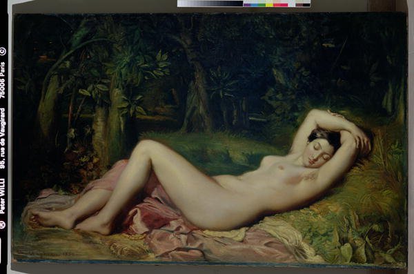 Sleeping Nymph, 1850