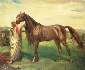 Hadji, an Arabian Stallion, 1853