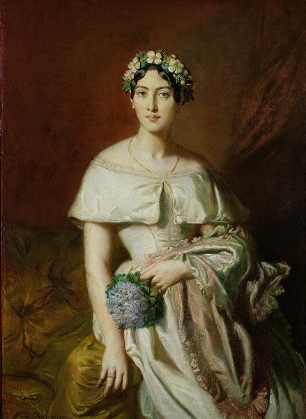 Mademoiselle Marie-Therese de Cabarrus, 1848