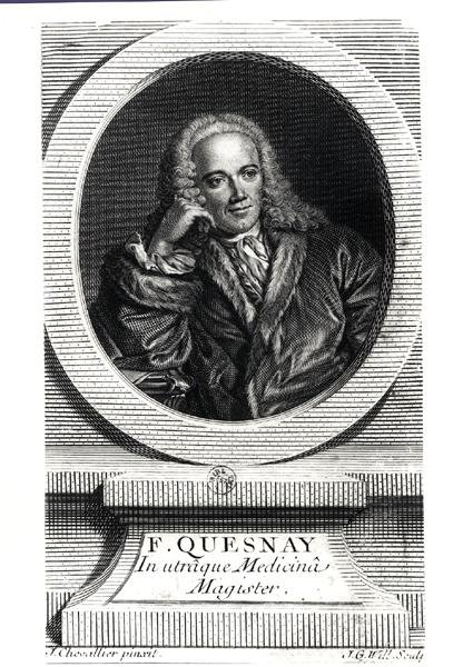 Portrait of Francois Quesnay (1694-1774)