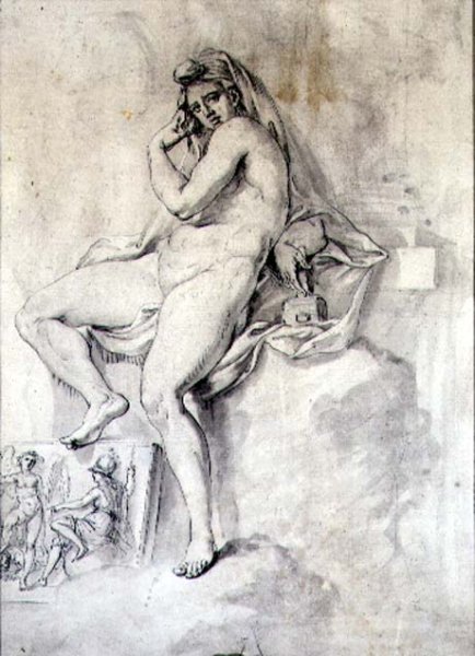 Female Personification of Sculpture, c.1770