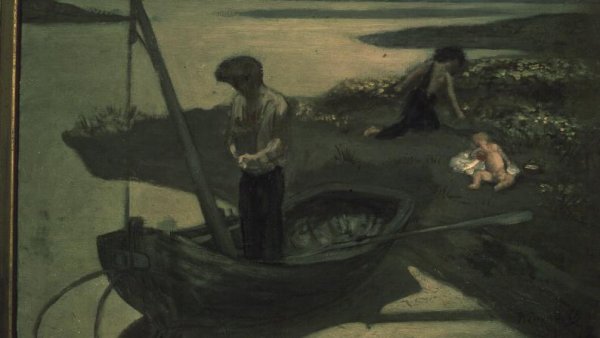 Sketch for the Poor Fisherman, 1879