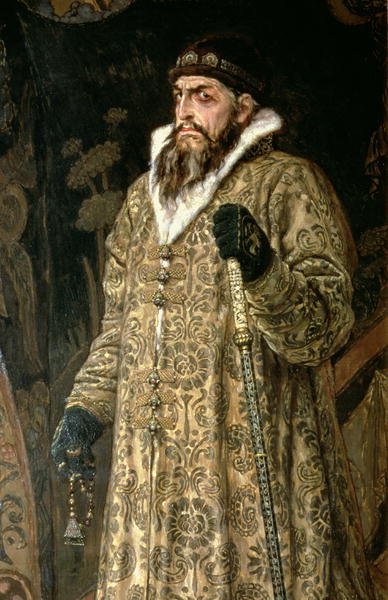 Tsar Ivan IV Vasilyevich 'the Terrible' (1530-84) 1897 (detail)