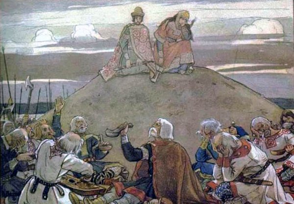 Commemorative feast after Oleg,1899