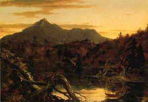 Autumn Twilight, View of Corway Peak, 1834