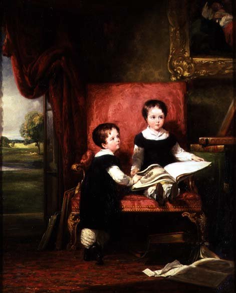 Lord Charles and Lord Thomas Pelham Clinton