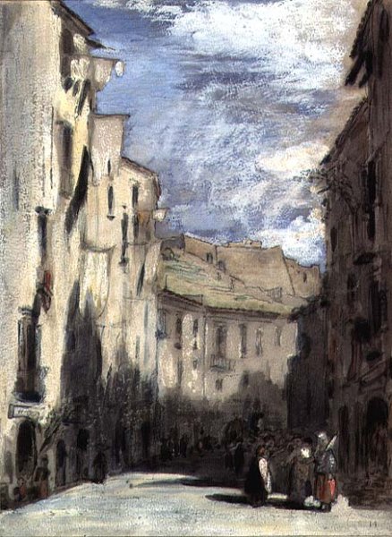 Street in Naples