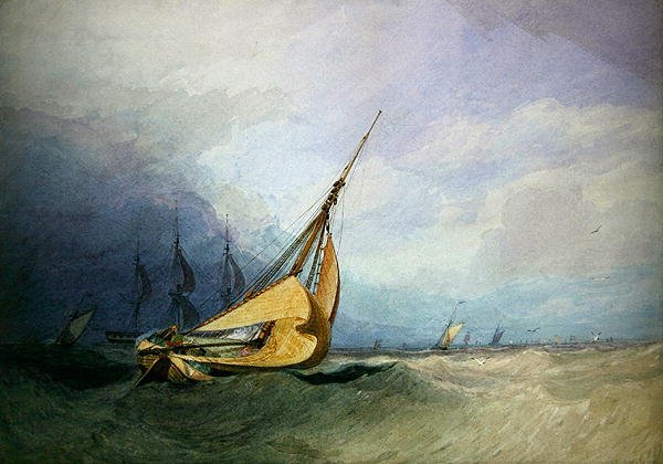 Seascape with Boats