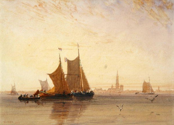 Antwerp, Morning, 1832