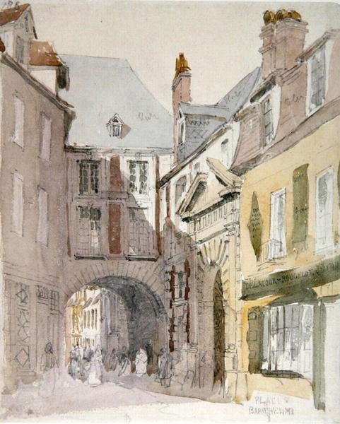 Place Barthelme, Paris, c.1829