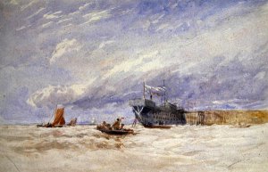 On the Medway, c.1845-50