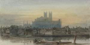 Westminster from Lambeth, c.1813