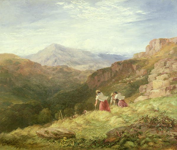 Haymaking  Snowdon 1847