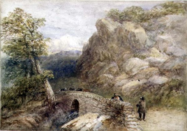 View in North Wales, 1858