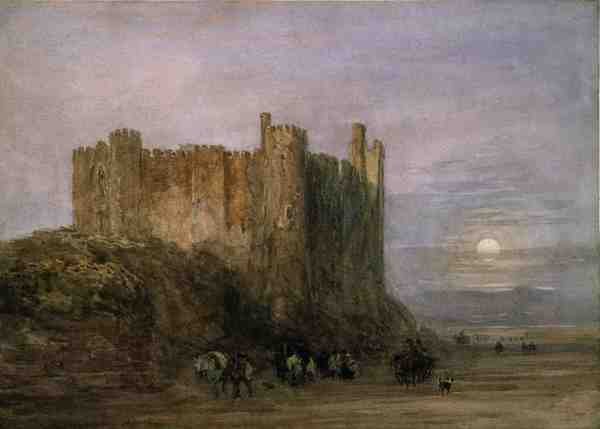 Laugharne Castle, 1849