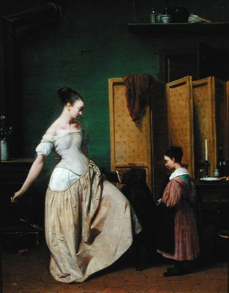 Woman at her Toilet, 1835