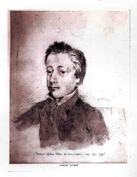 Portrait of Samuel Palmer (1805-81) as a Boy, 1819