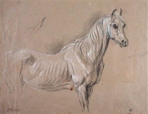 A Mare: possibly a study for LAmour de Cheval, 1827