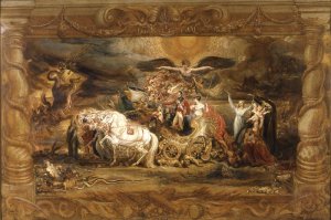 The Triumph of Arthur (1769-1852) Duke of Wellington