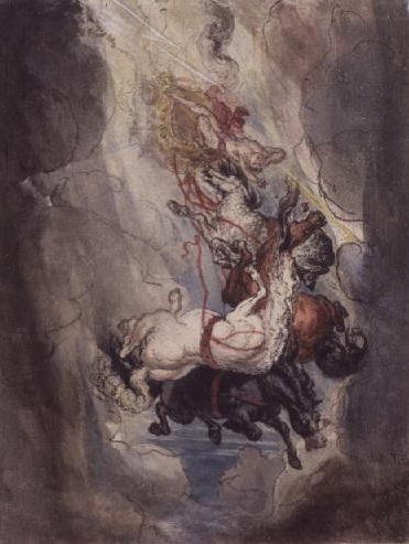 Study for the Fall of Phaethon, c.1808