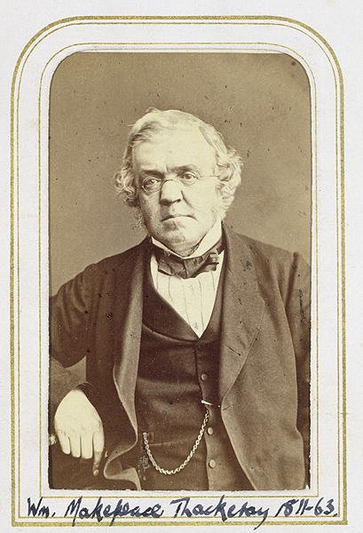 Portrait of William Makepeace Thackeray (1811-63)