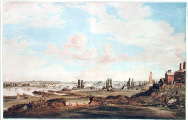 View of Philadelphia and the Schuylkill River, c.1816