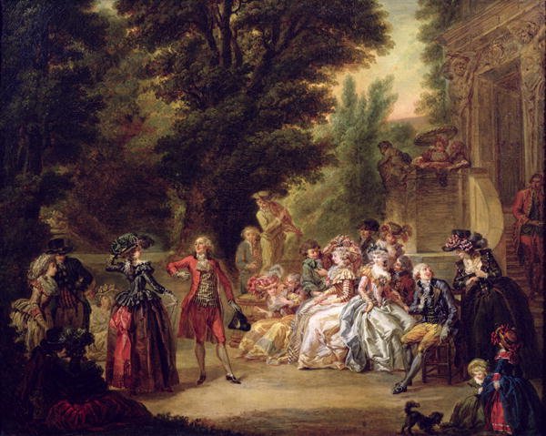 The Minuet under the Oak Tree, 1787