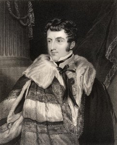 Charles Gordon Lennox, 5th Duke of Richmond, engraved by H. Cook from National Portrait Gallery, volume IV, published c.1835