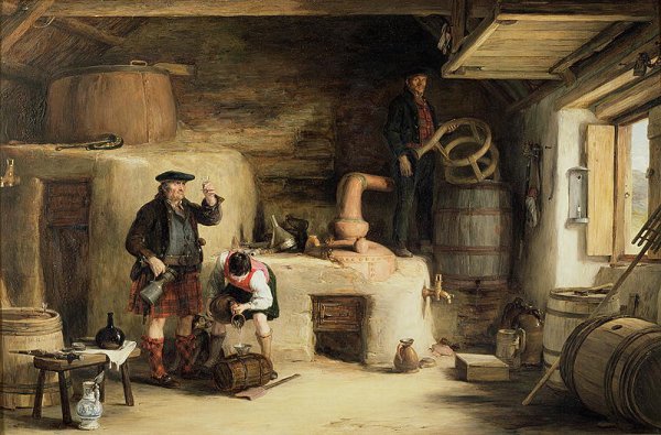 The Whiskey Still at Lochgilphead, 1819