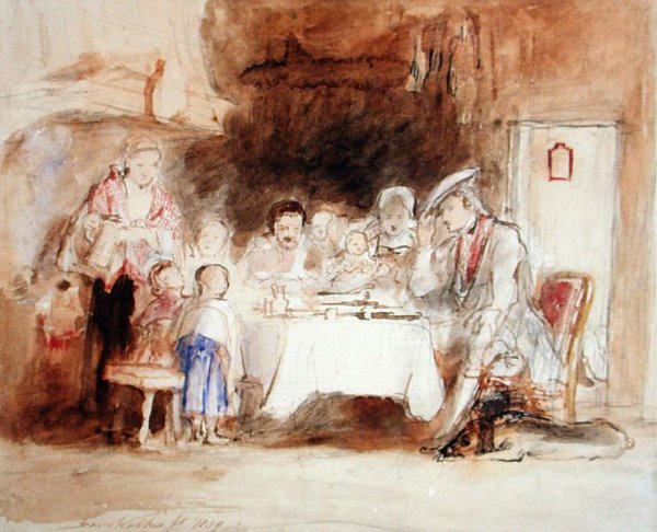 Grace before Meat, 1839