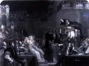 The Preaching of John Knox, c.1837