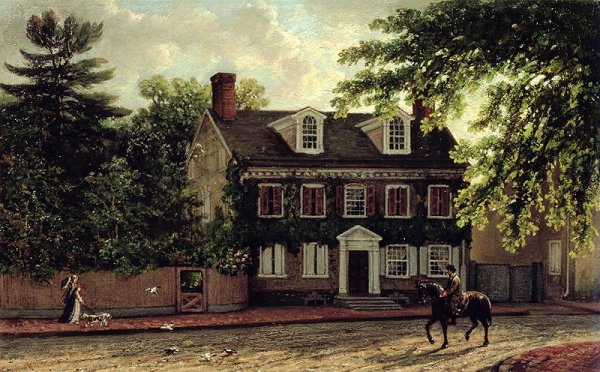 Washingtons Residence in Germantown, c.1880