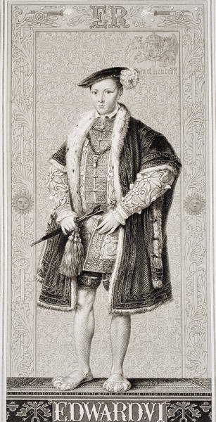 Edward VI (1537-53) from Illustrations of English and Scottish History Volume I