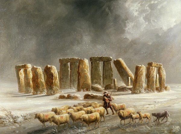 Stonehenge in Winter