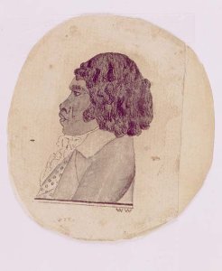 Portrait of Bennelong, one of two natives brought from New South Wales by Governor Hunter and Captain Waterhouse, c.1795