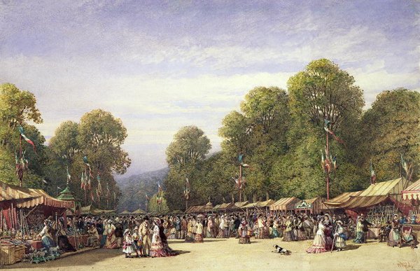 Festival at St. Cloud, c.1860