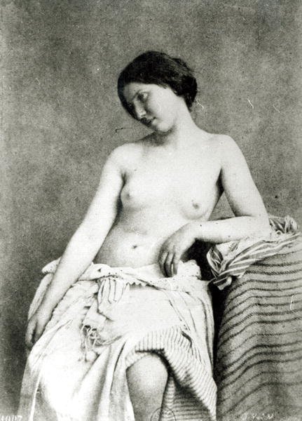 Nude Female Model, c.1850