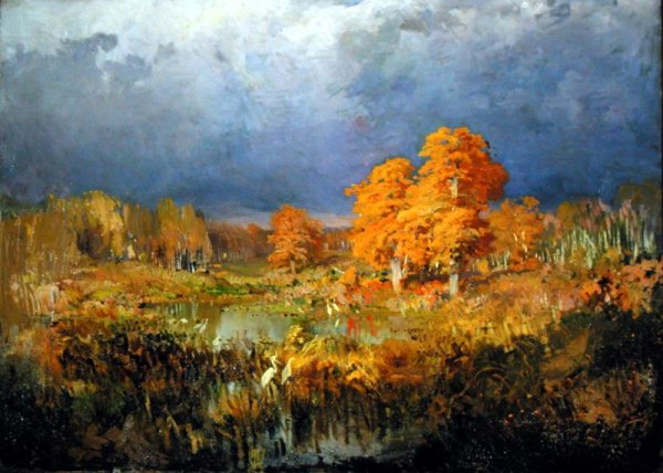 Forest Swamp in Autumn, c.1872