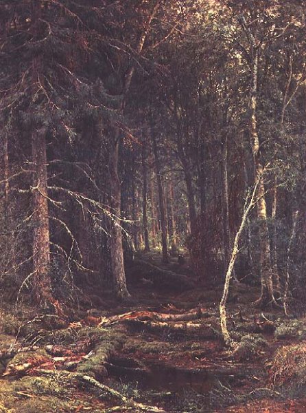 Swamp in the Forest, Autumn, 1872