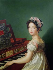 The Artists Daughter at the Clavichord