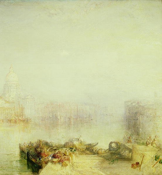 The Dogana and Santa Maria della Salute, Venice, 1843